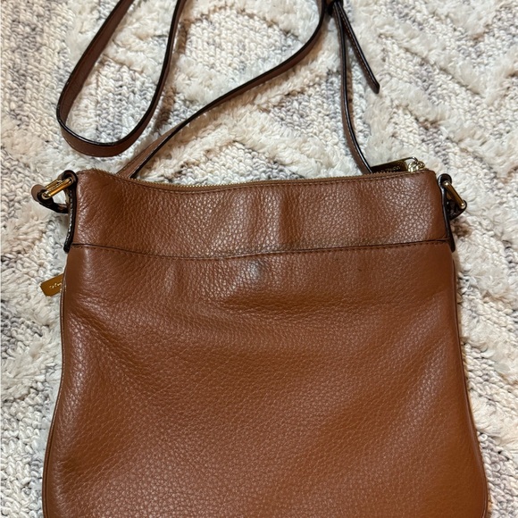 Michael Kors Brown Leather Crossbody Bag - Picture 4 of 10